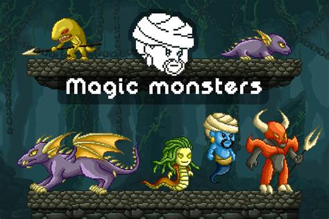 Free RPG Monster Sprites Pixel Art - CraftPix.net