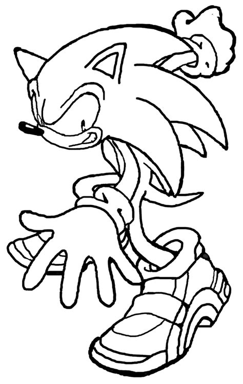 Sonic Outline by biggamer11 on DeviantArt