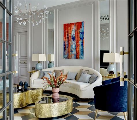 An Eclectic Design Project by Ananiev Interiors! | Art deco living room ...