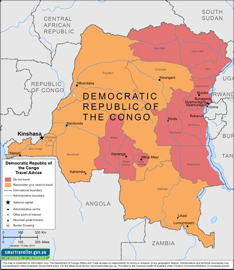 Democratic Republic Of Congo World Map