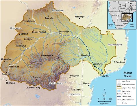 Maps - The River Basin - LIMCOM