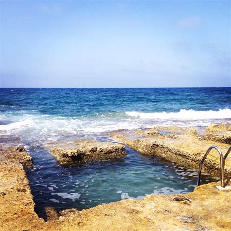 Natural Pools in Sliema, Malta