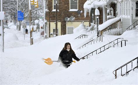 Photos: 60-plus inches of snow in Erie, Pa., as winter weather wallops US | News | trib.com