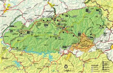 10+ Great smoky mountains national park map image HD – Wallpaper