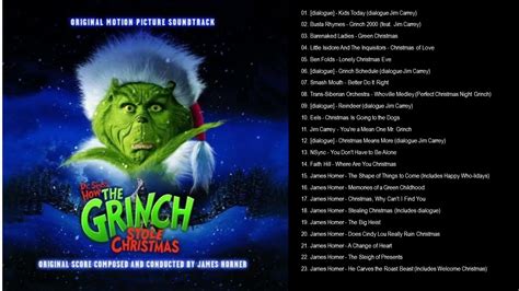 How the Grinch Stole Christmas soundtracks - YouTube