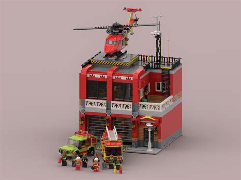 LEGO IDEAS - Fire Station Modular