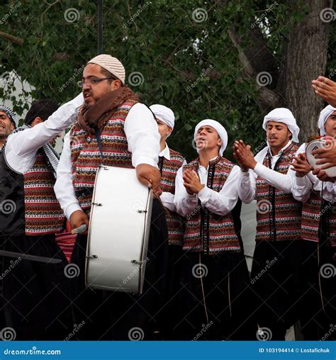 Syrian Drummer and Singers editorial stock image. Image of colourful ...