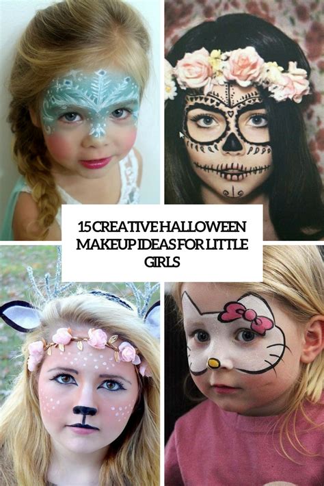 15 Creative Halloween Makeup Ideas For Little Girls - Styleoholic