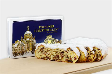 Original Dresdner Christstollen ® 500 g in gift box – Dresden-Christmas ...