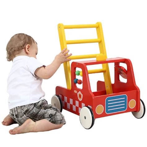 Premium Wooden Baby Push Walker Toy– Zincera