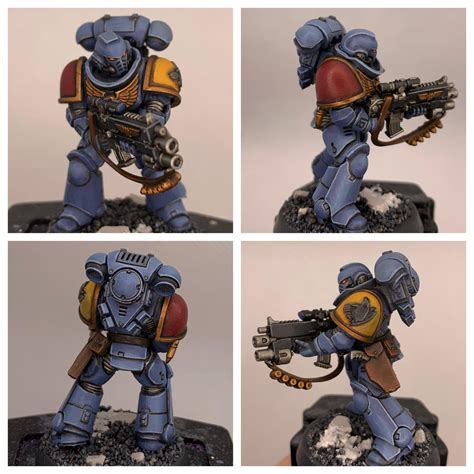 One more Space Wolves Intercessor ready for 9th! : Warhammer