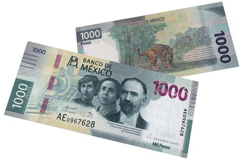 New $1,000 Peso Banknote Introduced in Mexico