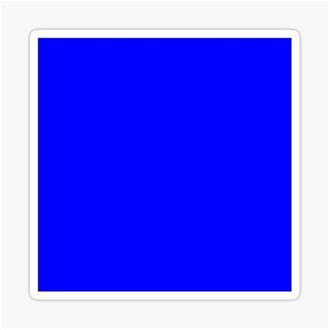 "Perfect Blue Screen Chroma Key Background For Streaming & Videos | Wall Tapestry!" Sticker for ...