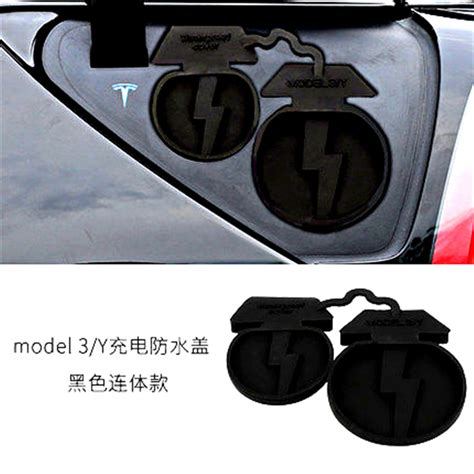 Charging port plastic protective cover Charging hole cover Tesla Model 3 Y