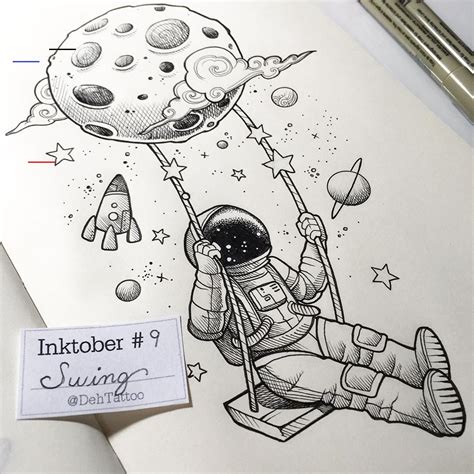 Pin by Jasontucker on drawing in 2020 | Space drawings, Pencil art drawings, Astronaut drawing