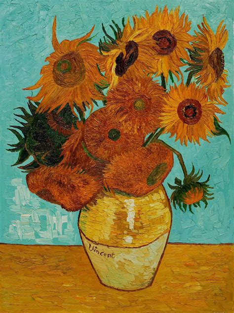 Vincent van Goph's sunflower painting | Dipinti artistici, Dipinti ...