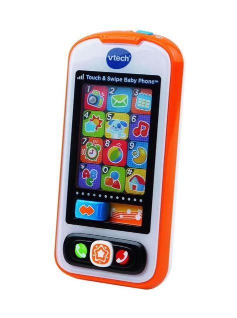 Baby Toddler Phone VTech Sounds Toy Touch Screen Swipe Developmental Learning #Vtech | Vtech ...