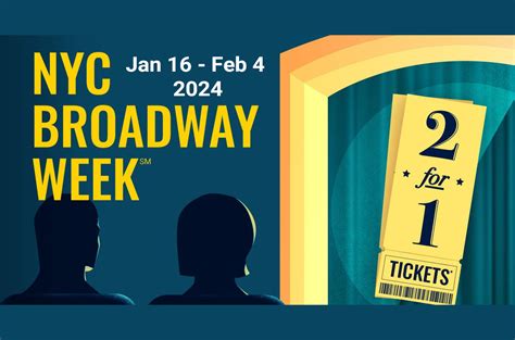 Broadway Week 2024: Broadway Tickets 2-for-1 Discount Offer