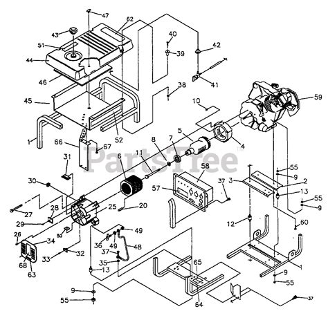 Generac 9885-2 - Generac XL 5,500 Watt Portable Generator Generator ...