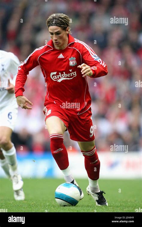 FERNANDO TORRES LIVERPOOL FC ANFIELD LIVERPOOL ENGLAND 07 October 2007 ...