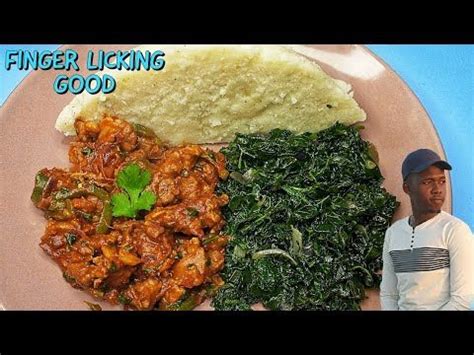 Tasty mbuzi fry recipe || You can't have enough of this juicy Mbuzi wet-dry fry || Goat meat ...