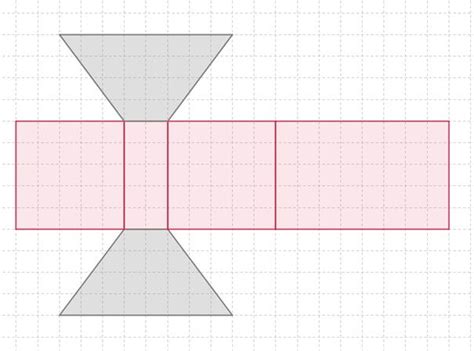 net trapezoidal prism | Math pictures | Pinterest | Surface area and Math