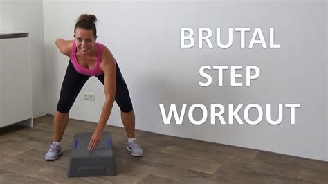 10 Minute Brutal Steps Cardio Workout - Advanced Step Workout - YouTube