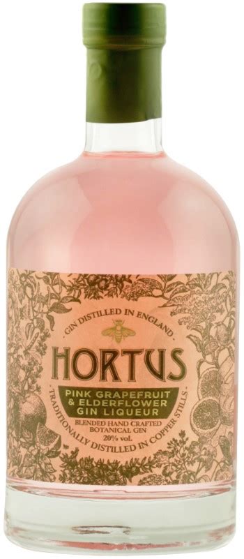 World's Best Floral Liqueur – Hortus / Pink Grapefruit & Elderflower Gin Liqueur – World Gin ...