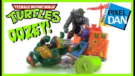 Teenage Mutant Ninja Turtles Oozey TMNT Ooze Slime Canon Playset Video Review - YouTube