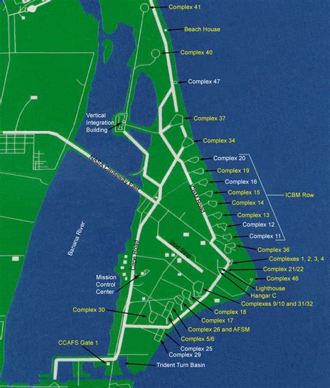 Cape Canaveral Map | GOOGLESAND