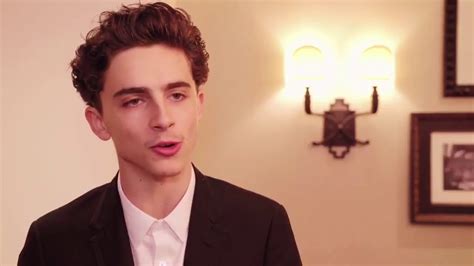 Timothée Chalamet Beautiful Boy Interview in LA 9/13/2018 - YouTube