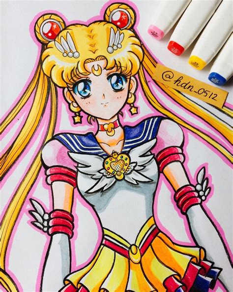 Sailor Moon Gd Format Animedrawing Anime Drawing Disney Dibujos My ...