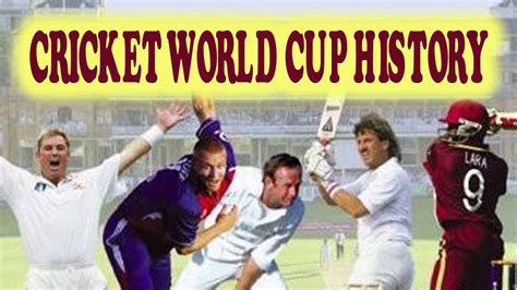 Cricket World Cup History-ICC World Cup History