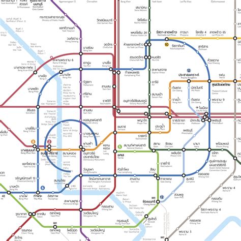 Bangkok Metro Map 2024 - Sula Bettina