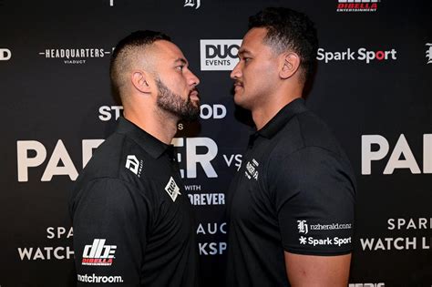 JOSEPH PARKER VS. JUNIOR FA WEIGH-IN & PRESS CONFERENCE FROM NEW ...