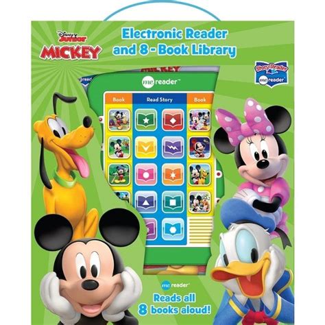 Disney Mickey Mouse Clubhouse Electronic Me Reader Story Reader And 8-book Boxed Set : Target