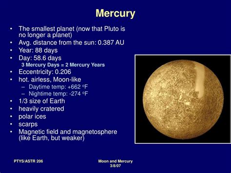 PPT - The Moon and Mercury PowerPoint Presentation, free download - ID:6164106