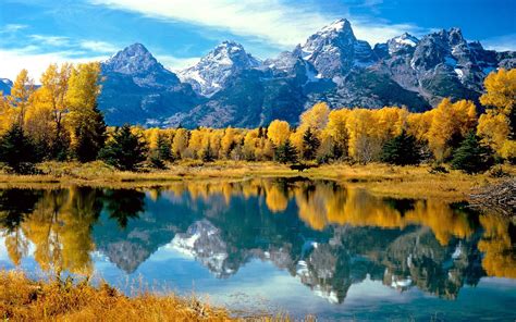 Autumn Grandeur Grand Teton National Park Wyoming 2560x1600 ...