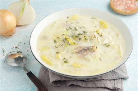 Cullen Skink, Traditional Fish Soup, Scottish Cuisine Stock Image ...