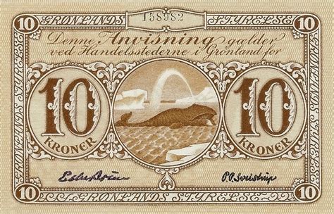 Greenland 10 Kroner (1926-1945) - Foreign Currency