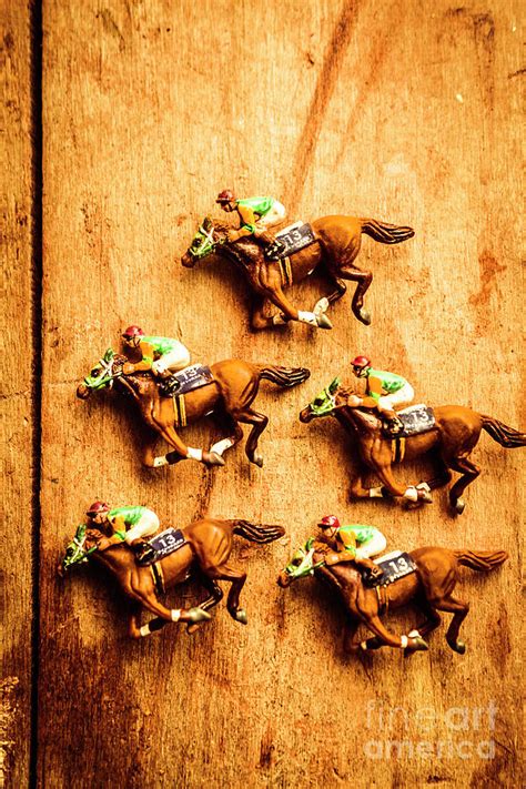 The wooden horse race Photograph by Jorgo Photography