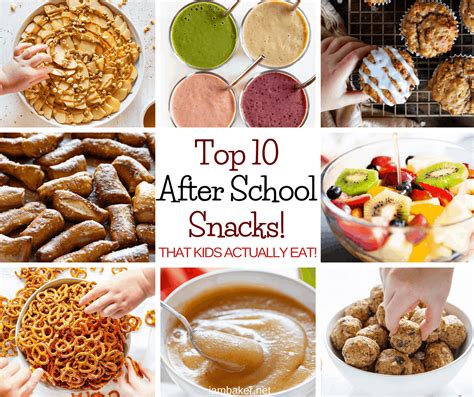 Top 10 After School Snacks {That Your Kids Will Actually Eat!} - i am baker