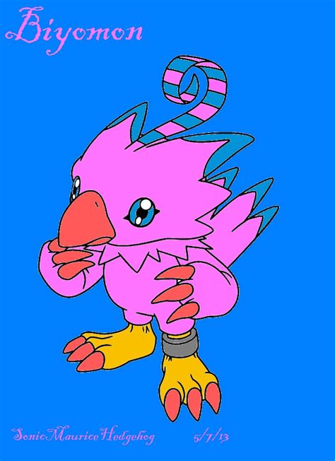 Digimon Biyomon by SonicMauriceHedgehog on DeviantArt