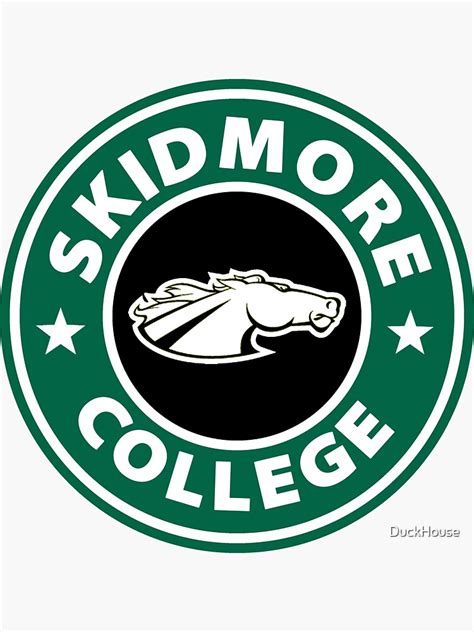 "Skidmore College" Sticker by DuckHouse | Redbubble