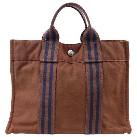 Hermes Toto Brown Bag Small Size. For Sale at 1stdibs