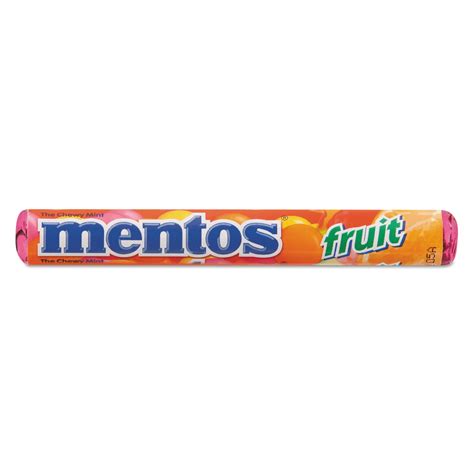 Mentos Fruit Rolls, 1.32 Oz., 15 Count - Walmart.com - Walmart.com