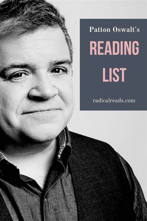 Patton Oswalt's Favorite Books on Filmmaking - Radical Reads | Book blogger, Favorite books ...