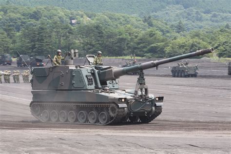 Mitsubishi/Japan Steel Works Type 99 Self Propelled Artillery, Armored ...