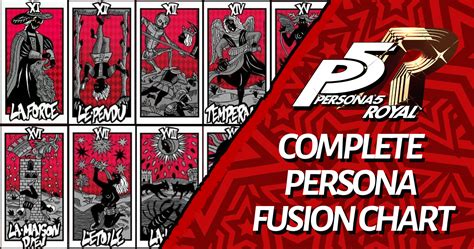 Persona 5 Royal Persona Fusion Chart
