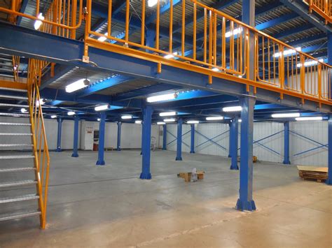 Metal Mezzanine Floor /Steel Structure Mezzanine Platform - Steel ...